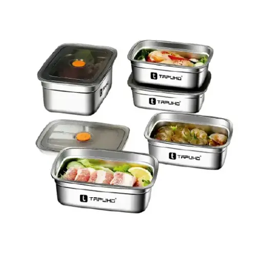 Bộ hộp đựng thực phẩm inox 5 món TAPUHO TSC05 DailyBox