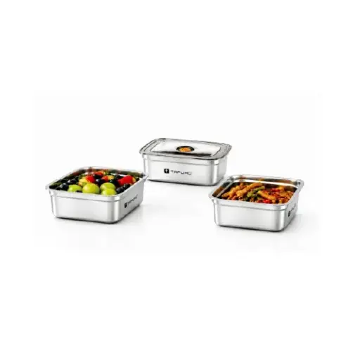 Bộ hộp đựng thực phẩm inox 3 món TAPUHO TSC03 DailyBox